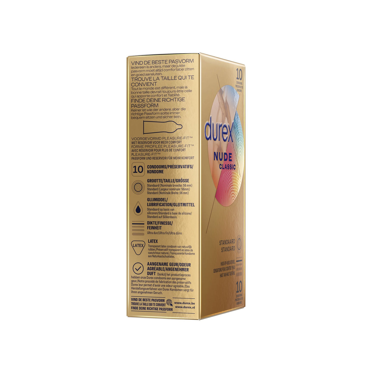Durex Nude Condooms – 10 stuks